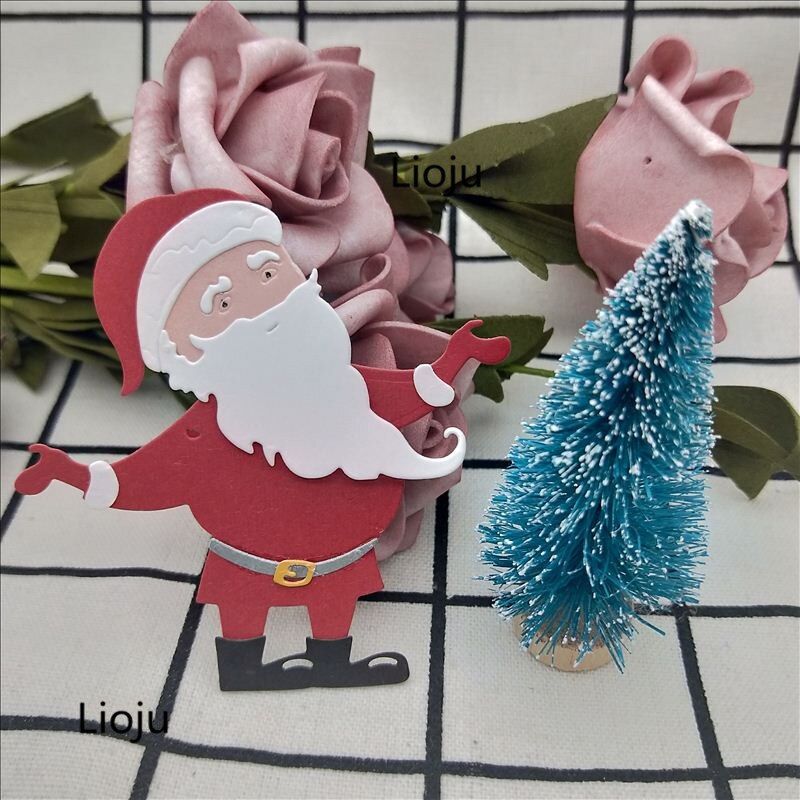 Kerst Metalen Snijden Sterven sterven Kerstman decoratie scrapbook Album Papier Card Craft Embossing die cuts