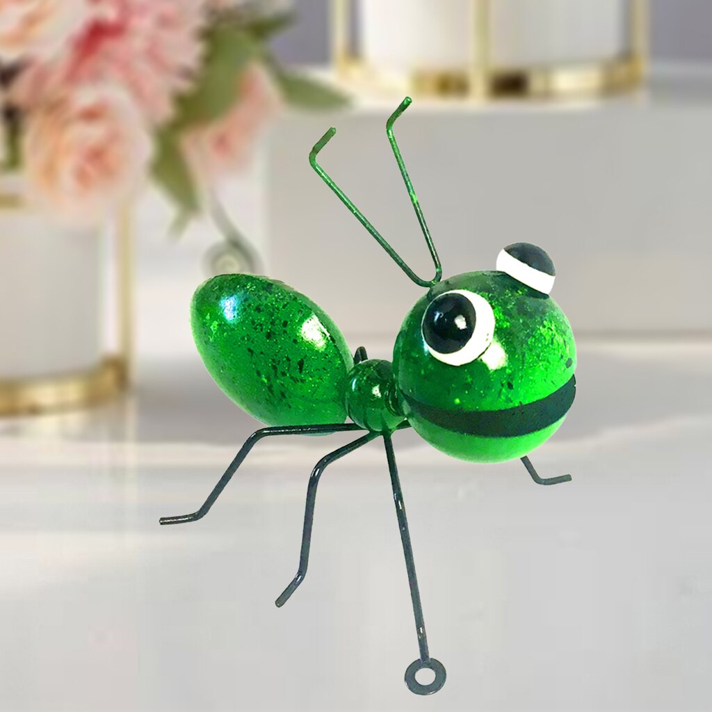 Metal Garden Yard Art ing Decoration for Tree, Porch,Patio or Garden ing Wall Sculpture: Green