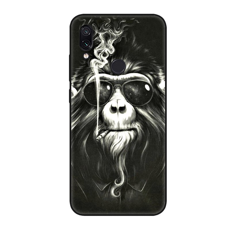 Case For Xiaomi Redmi Note 7 Case Silicon Funda for Xiaomi Redmi Note 7 Pro Cover Capa Back Coque for Redmi Note7 Pro Phone Case: HXNH01