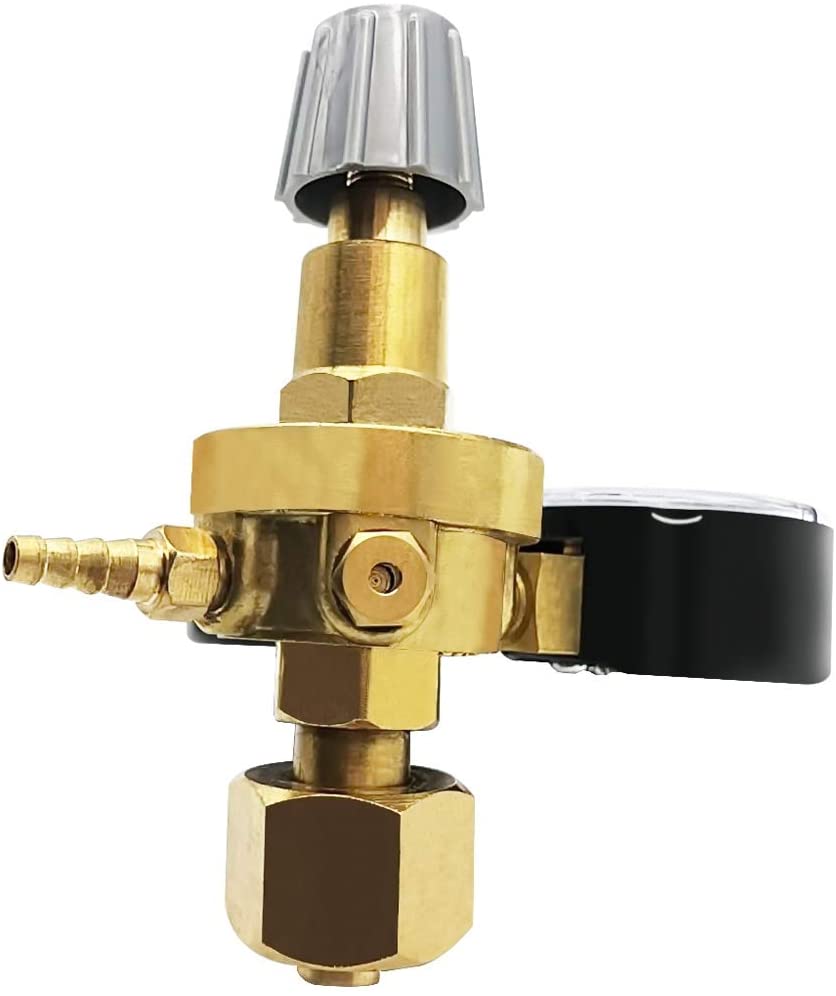 Argon CO2 Regulators Gauges Gas Welding Regulator CGA580 Mig Tig Weld 0-4500psi / 0-10bar