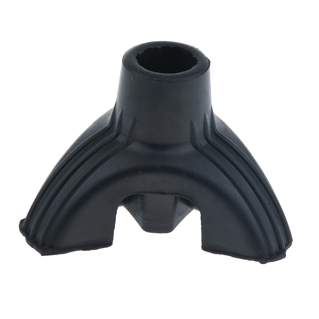 Punta de repuesto de goma antideslizante para trípode, para bastón, muletas, 19mm