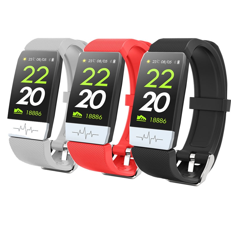 Q1S Smartwatch Bluetooth Smart Horloge Ecg Ppg Calorieën Bloeddruk Gezondheid Monitor Mannen Vrouwen