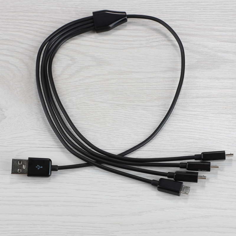 4 in 1 micro usb charger cable 50cm