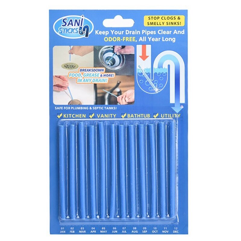 Pipe Cleaning Stok Huishoudelijke Drain Cleaner Sticks Voor Afvoerpijp Cleaning Stick