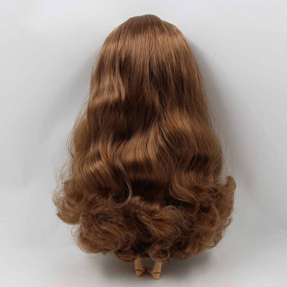 Blyth 1/6 Doll Wigs RBL Scalp including the hard endoconch dome with bang/no bangs fringe soft curly hair Series A
