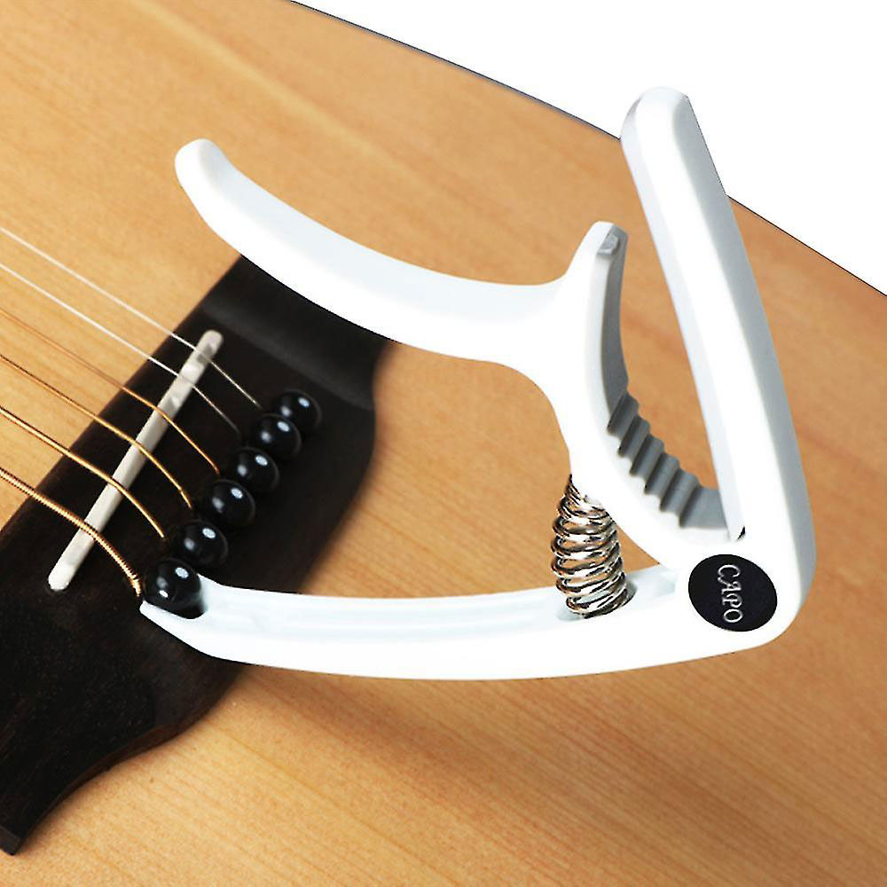 Gitarren-Kapodaster für akustische E-Bass-Gitarren, Ukulele-Schnellwechselklemme, universelles Kapodaster-Gitarrenzubehör mit doppeltem Verwendungszweck