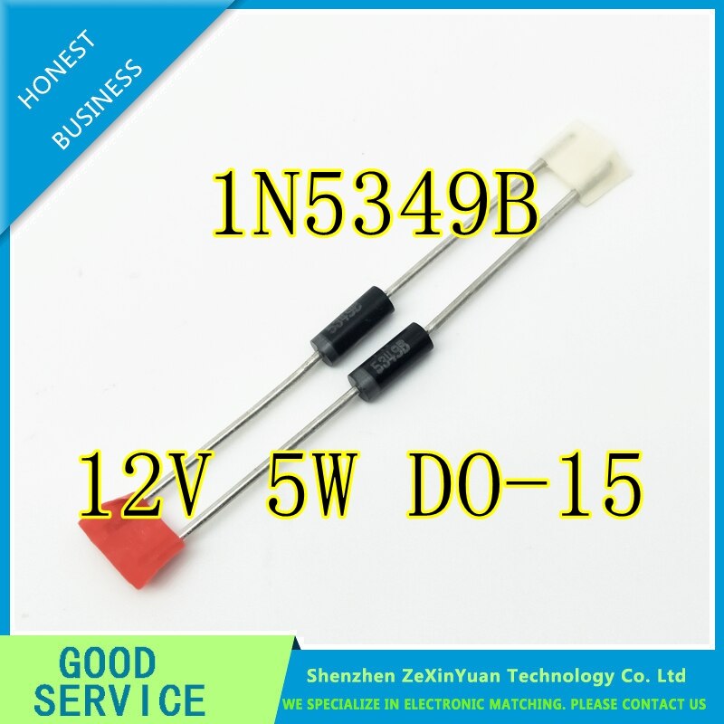 50pcs 1N5364B Zener Diodes 33V 5W DO-15 - SMW IN5364B