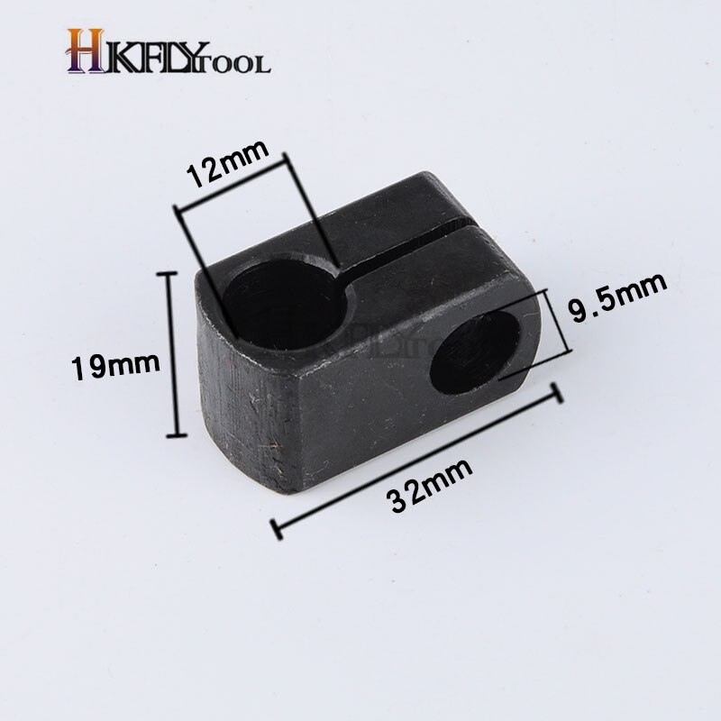 Portable Sleeve Lever Dial Gauge Swivel Dovetail Clamp Tungsten Steel Dial Test Indicator Clamp 4/6/8mm Hole Micrometer Holder