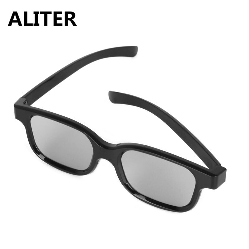 ALITER polarisé passif lunettes 3D noir H3 pour TV réel D 3D cinémas