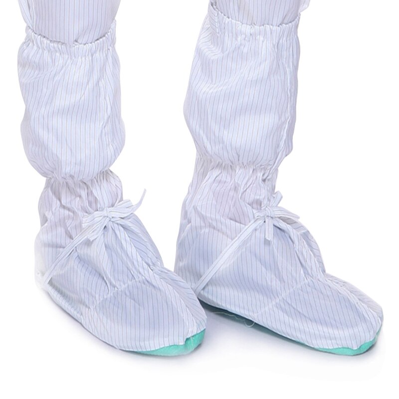 Arzt Isolation Schuh Abdeckung Einweg Isoliert Schuhe Weichen Boden Krankenschwester Stiefel Persönliche Schutz Ausrügestochen Schuh Abdeckungen: Weiß Schuh Startseite