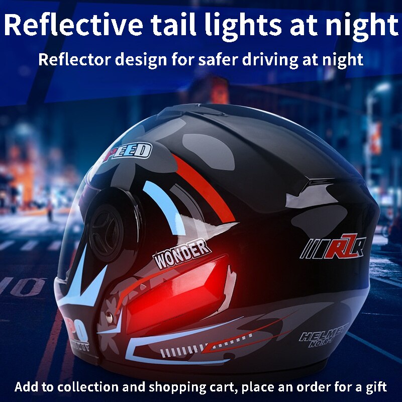 Uncovered helmet motorcycle motorcycle helmet men and women full face four season general motorcycle helmet dirt bike helmet