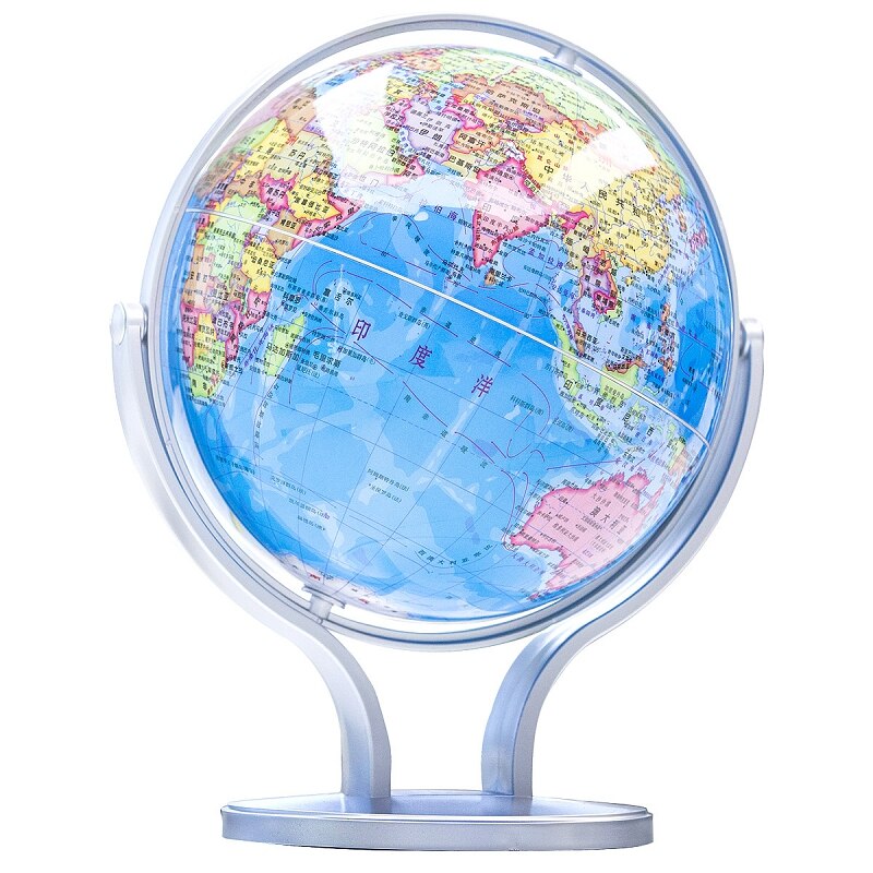 360 Terrestrial Wereldbol Aarde Oceaan Kaart Aardrijkskunde Leermiddelen Educatief Speelgoed Home Office Ornament Met Roterende Stand
