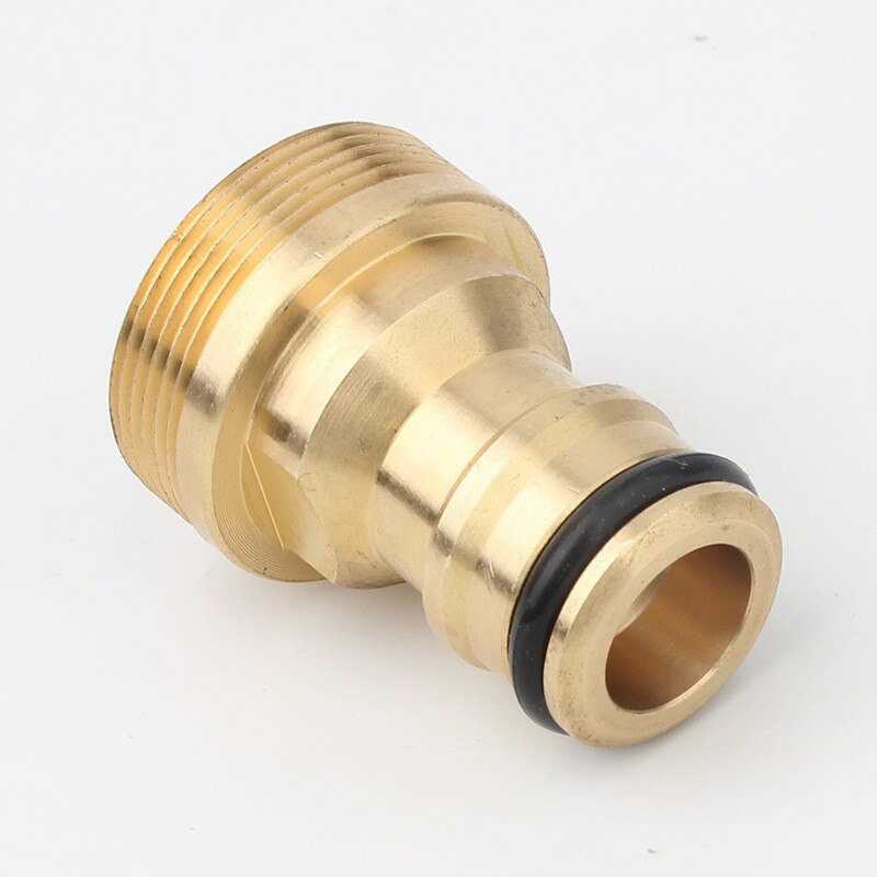 Universele 23 Mm Quick Connector Puur Messing Keuken Badkamer Kraan Tap Connector Tuinslang Water Aansluiting Adapters