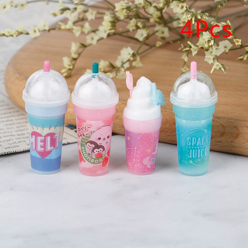 1:12 Dollhouse mini Bottiglie di Bevande Ghiaccio-crema di Caffè Tazza di Bevanda Modello Giocattoli Bambola Cucina arredamento Giocattolo Bambole casa Delle Bambole Accessori: Grigio