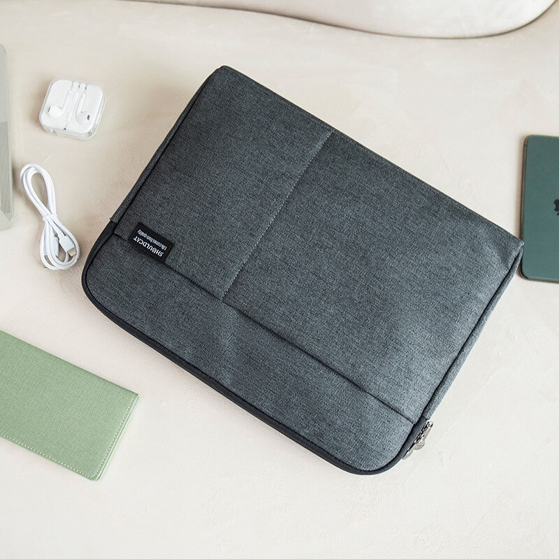 Mannen Laptop Aktetas Computer Tas Zakelijke Document Organizer Ipad Tote Handtas Messenger Purse Strap Pouch Accessoires Artikelen