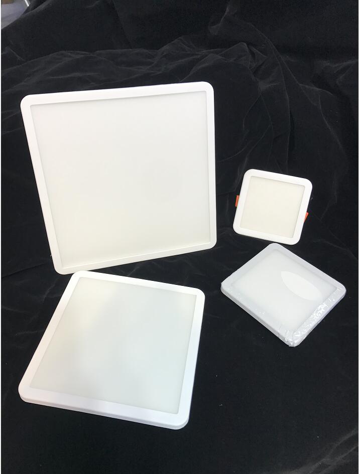 Du 1 stk ultratynne 6w 8w 15w 20w runde led spot hull størrelse 5cm-20cm justerbart led panel lys overflatemontert downlight tak