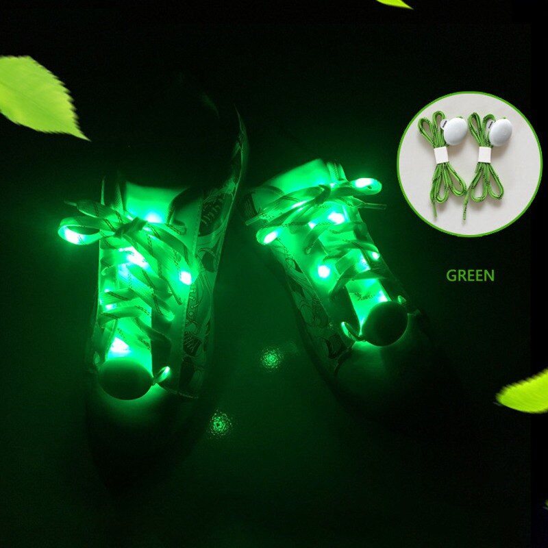 Party Schaatsen Charmant Led Flash Light Up Glow Schoenveters Shoestrings Lichtgevend In Het Donker Atletische Sport Laarzen Veters