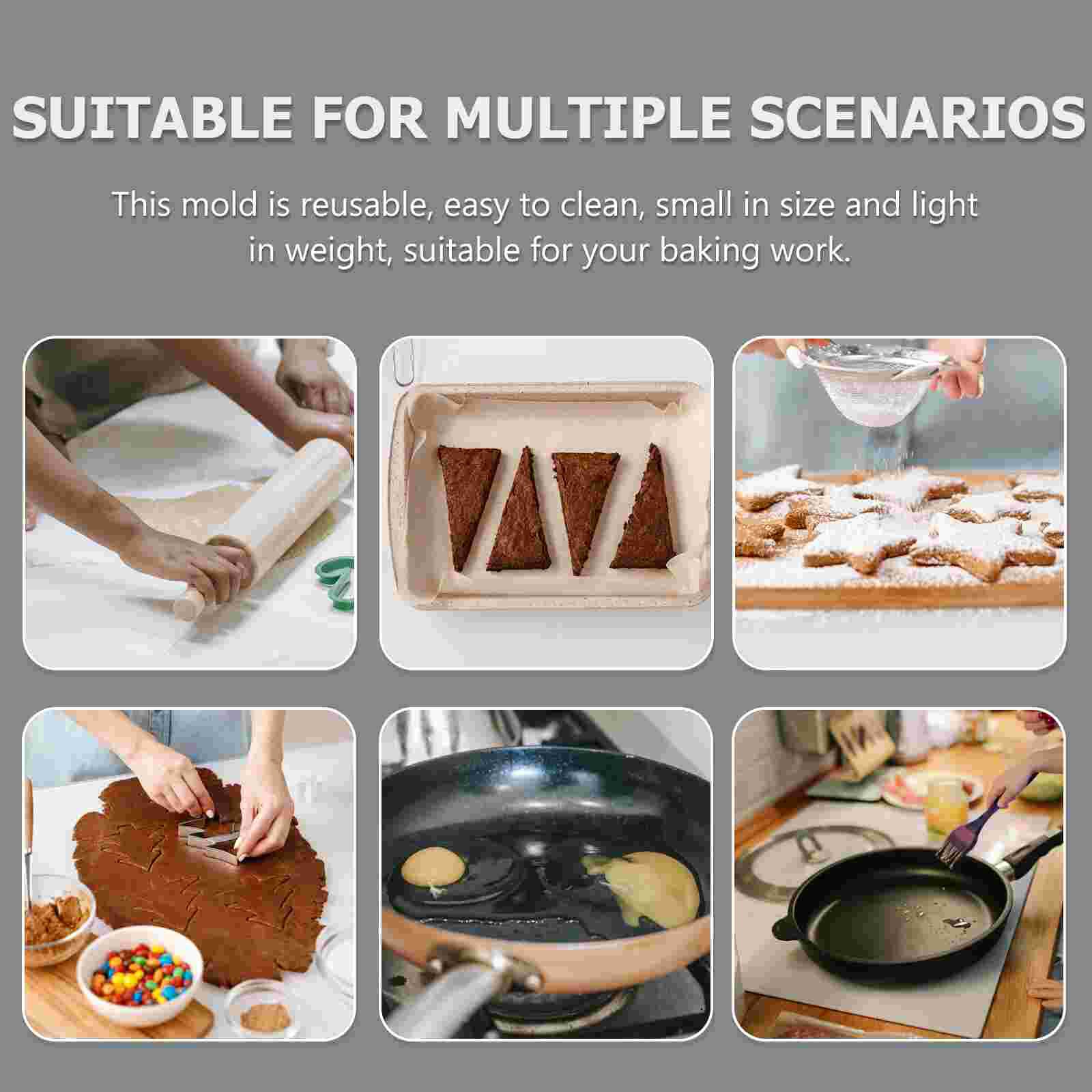 2 sets of plastic cookie cutters, creative cookie cutters, diy baking molds