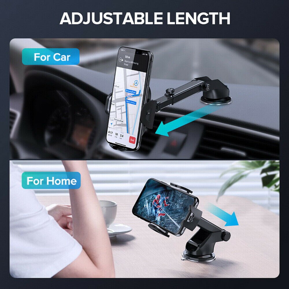 Sucker autopuhelimen pidike teline gps puhelin matkapuhelin solutuki iphone 12 11 pro max  x 7 8 plus xiaomi redmi huawei