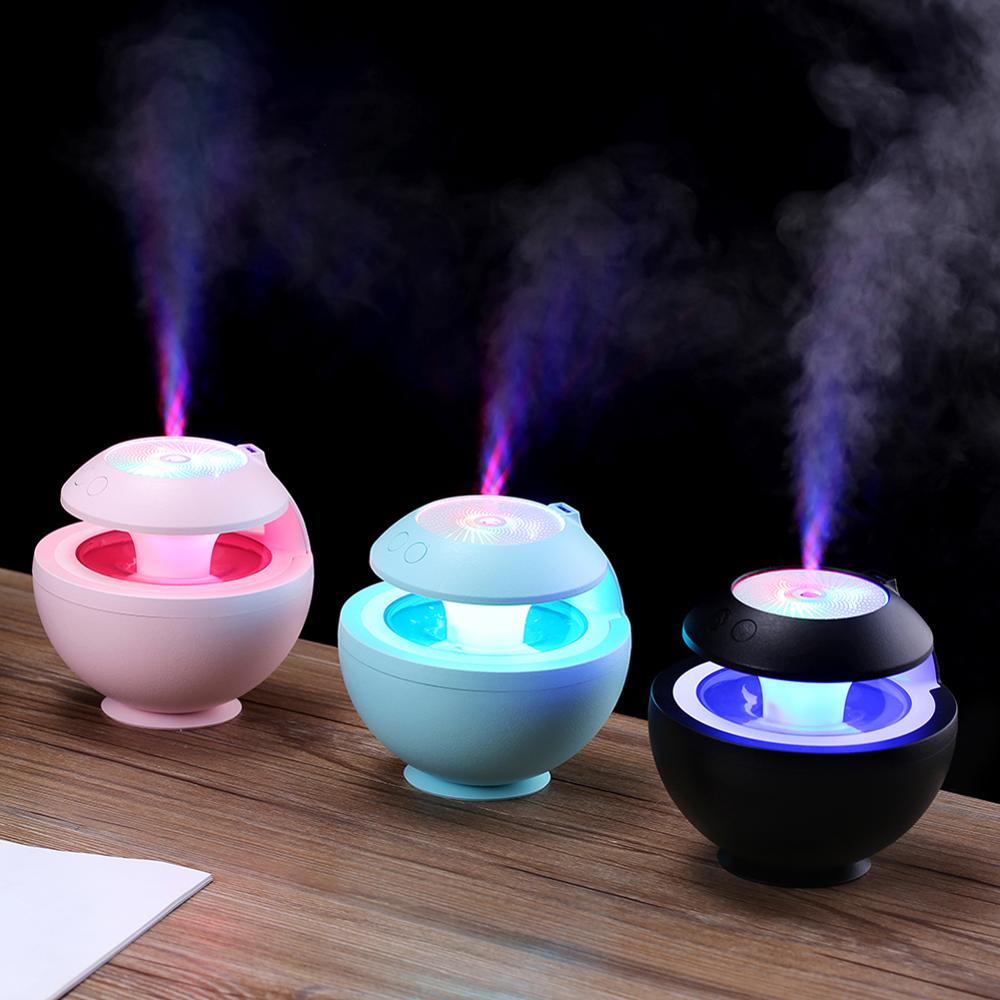 Usb Mini Dc 5V Auto Stoom Luchtbevochtiger Luchtreiniger Aroma Diffuser Essentiële Olie Diffuser Auto Humidifie Projector