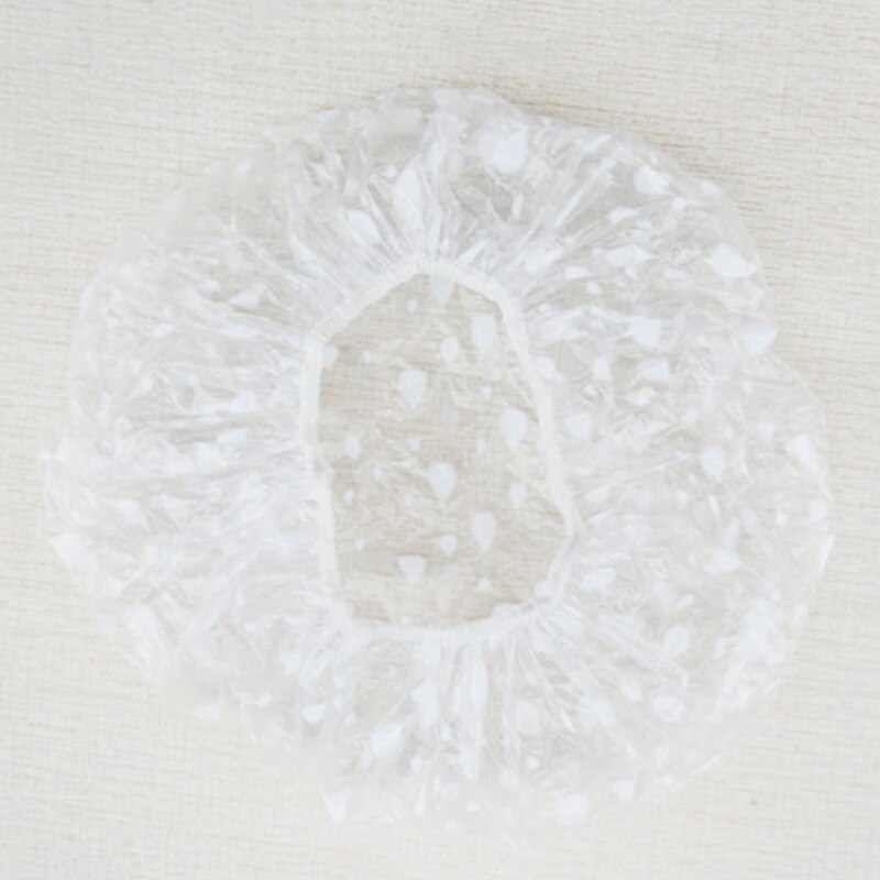 Gorro de ducha desechable, cubierta de baño, salón de spa, , accesorios de baño de hotel, gorro de ducha impermeable desechable