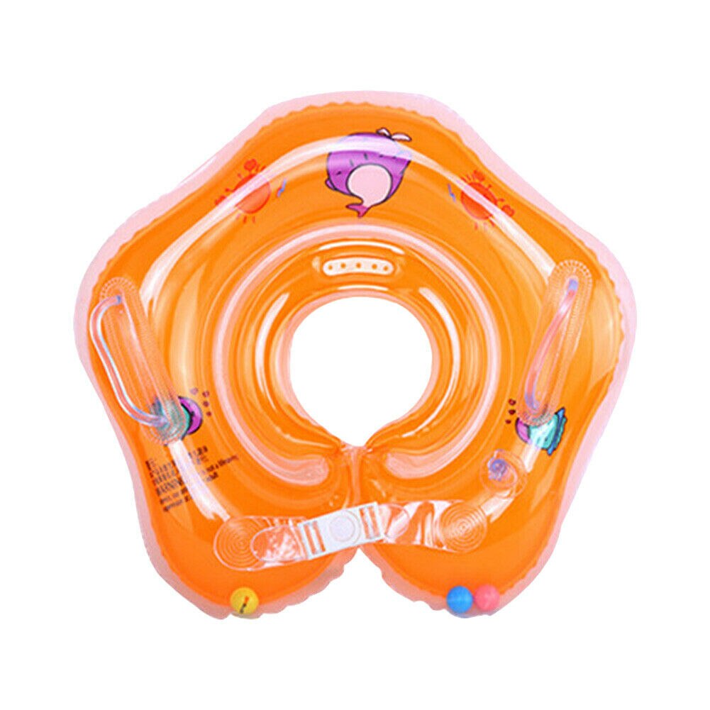Kids Zomer Baby Peuter Zwembad Bad Douche Drijvende Opblaasbare Ring Speelgoed: Orange
