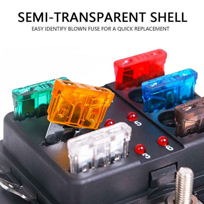 Kit de cuchilla surtido para coche, fusible de cuchilla surtido, 2/3/220. 5/10/15/20/25/30/35AMP, inserto de Fusibles automotrices para camión, 5/7 Uds.