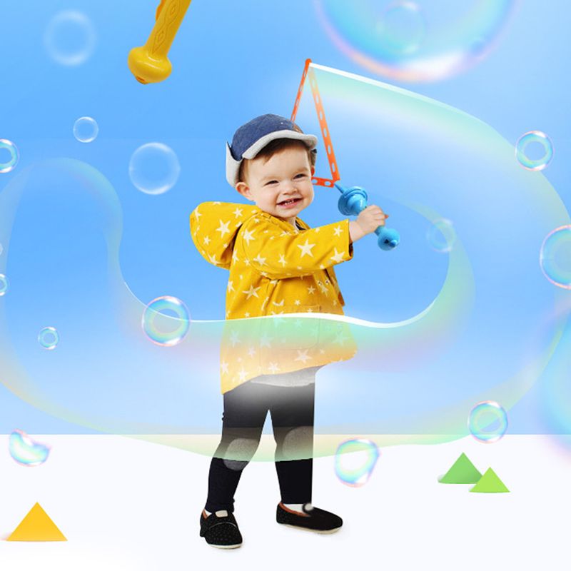 46CM Large Bubble Western Sword Shape Bubble Sticks Kids Soap Bubble Toy Outdoor Toy