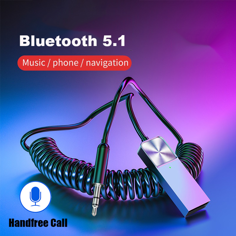 Bluetooth 5.0 Ontvanger 3.5Mm Aux Jack Stereo Muziek Draadloze Bluetooth Adapter Voor Car Kit Audio Zender Speaker Versterker
