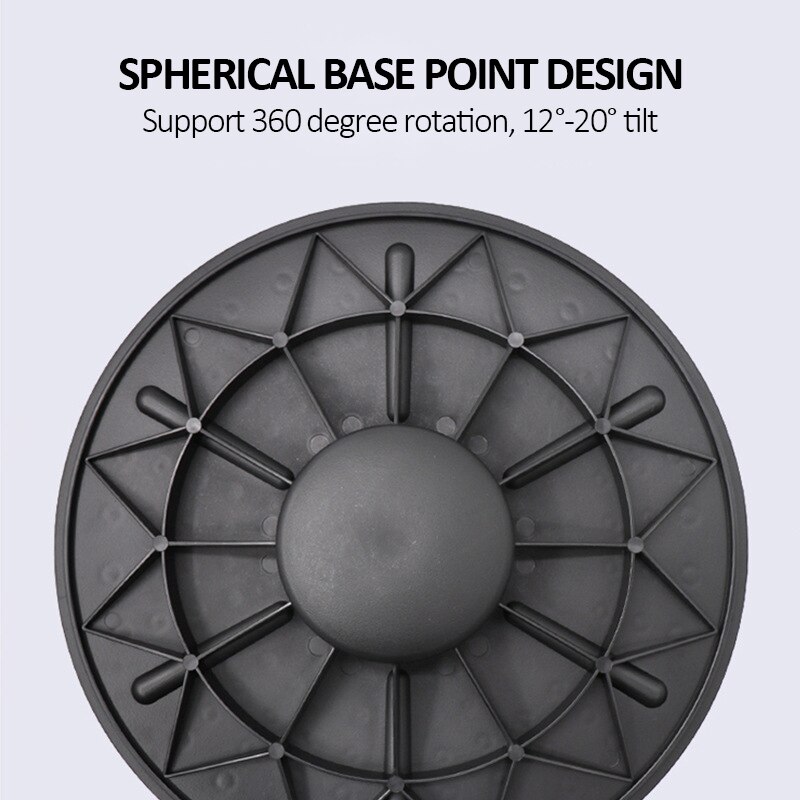 Yoga Balance Board 360 Degree Rotation Massage Disc Round Plates Board Gym Waist Twisting Exerciser Fitness Accessory