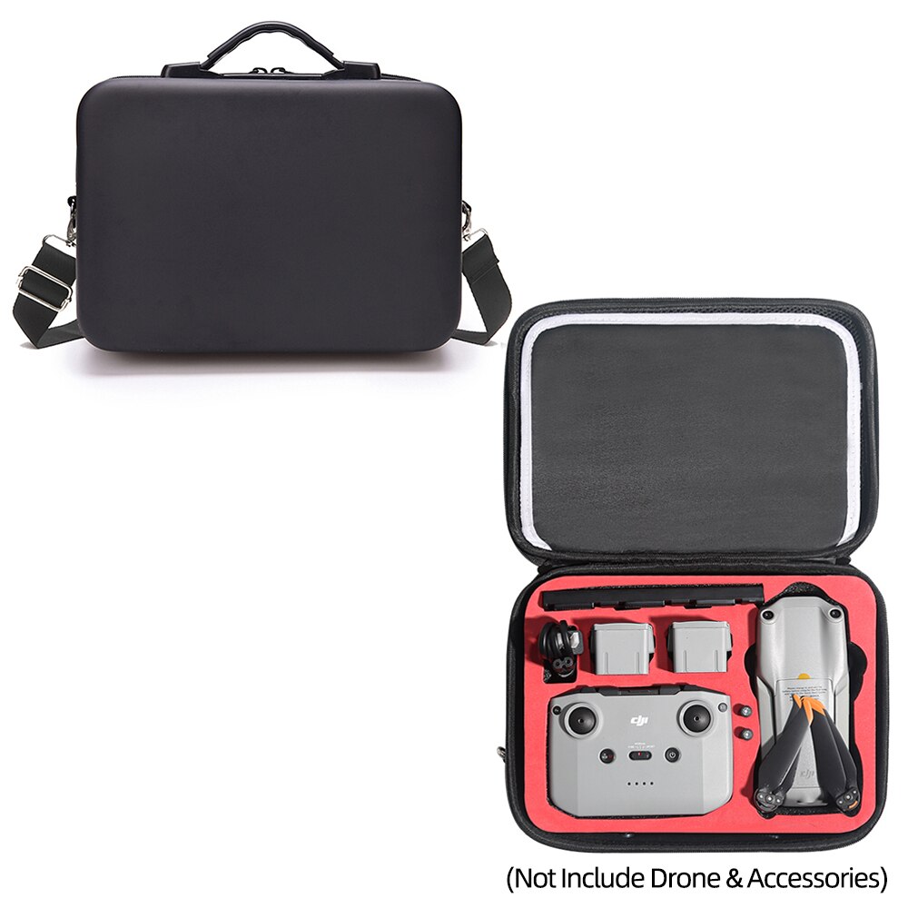 DJI Air 2S With Baffle Storage Bag Large Capacity Travel Portable Shoulder Handbag For Mavic Air 2/2S Drone Bag Accessories