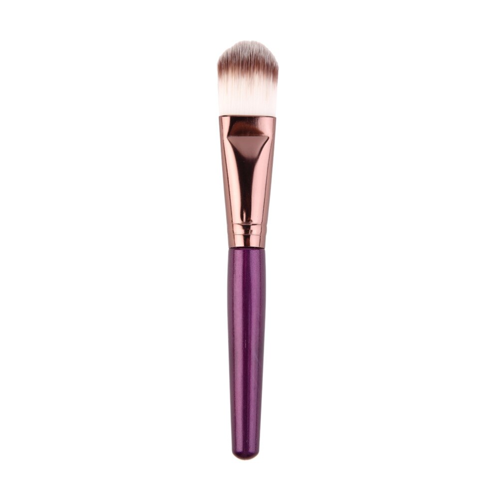 20 stuks cosmetische make-up blush paarse kwast met koffie haar blusher, foundation, poeder