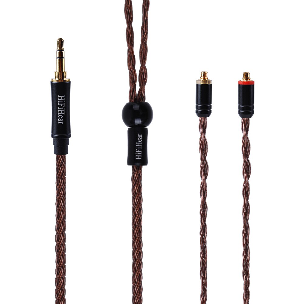 Hifihear 16 kerne forsølvet kabel 2.5/3.5/4.4mm balanceret kabel med mmcx /2- polet stik forzs 10 zs6 as10 v90 bl0n bl -03: Mmcx 3.5