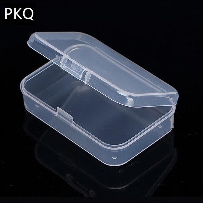 Transparent kunststoff box Lagerung Sammlungen Produkt verpackung box dressing fall Mini Fall Klar Kleine Box 21 Größen