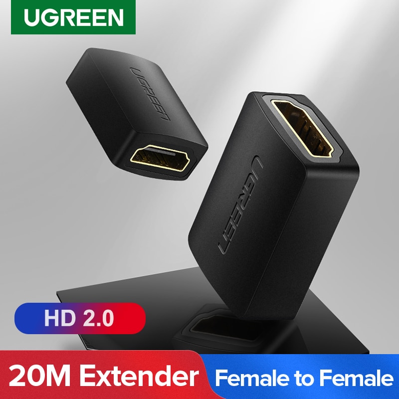 Ugreen Hdmi-Compatibel Extender Vrouwelijke Aan Vrouwelijke Adapter 4K Hd Uitbreiding Connector Converter Voor PS4 Hdtv Hdmi-compatibele Kabel