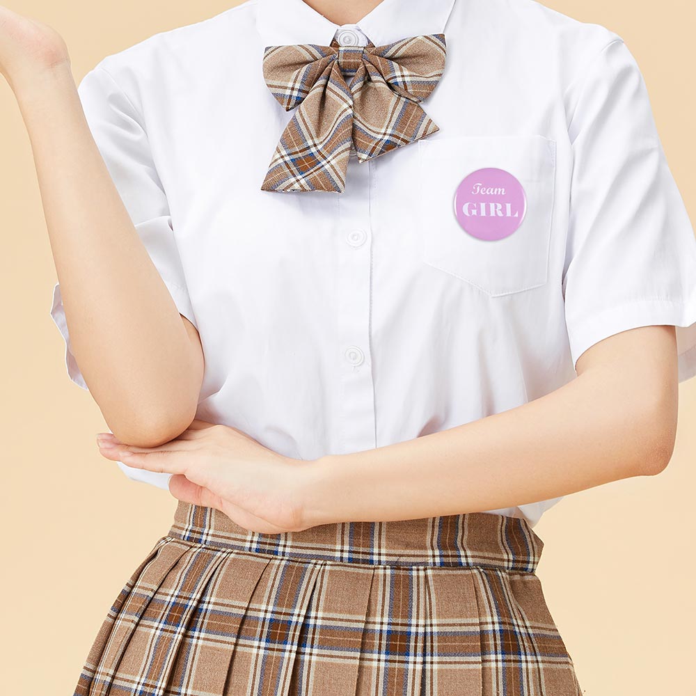 Decoration Party Buttons Sticker Boys And Girls Party Badge Tinplate Button Sticker Kids Party Accessories Tinplate Button Badge