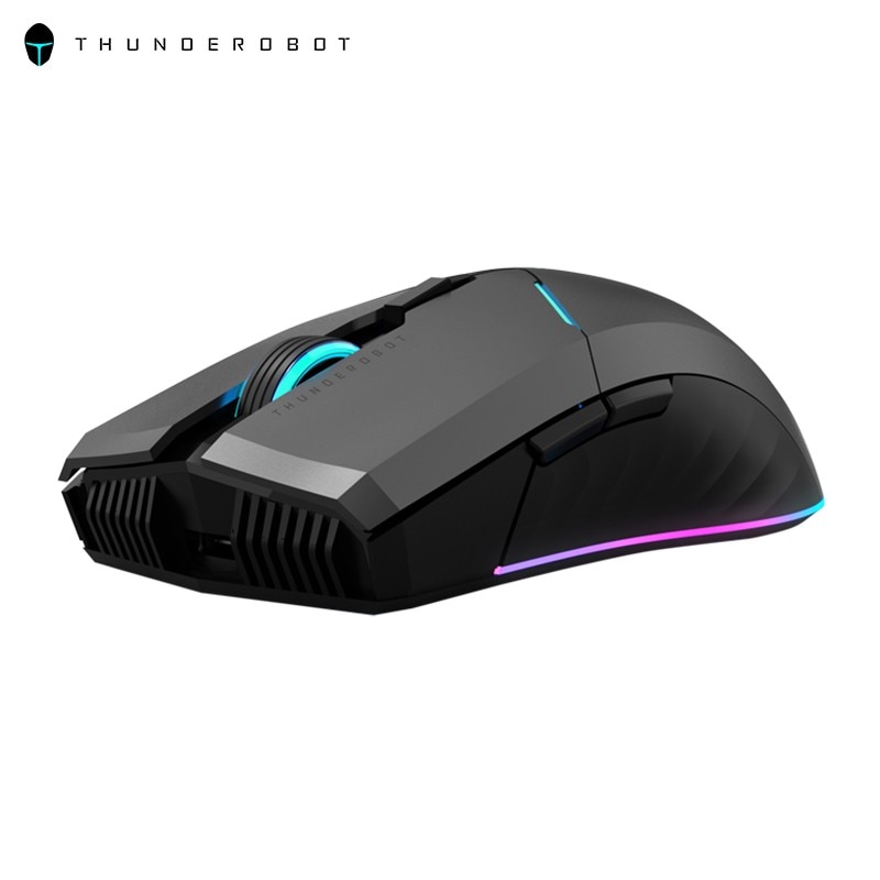 Thunderobot wireless mouse gaming mouse OMRON LED backlight Programmable rechargeable 4000 DPI computer mouse