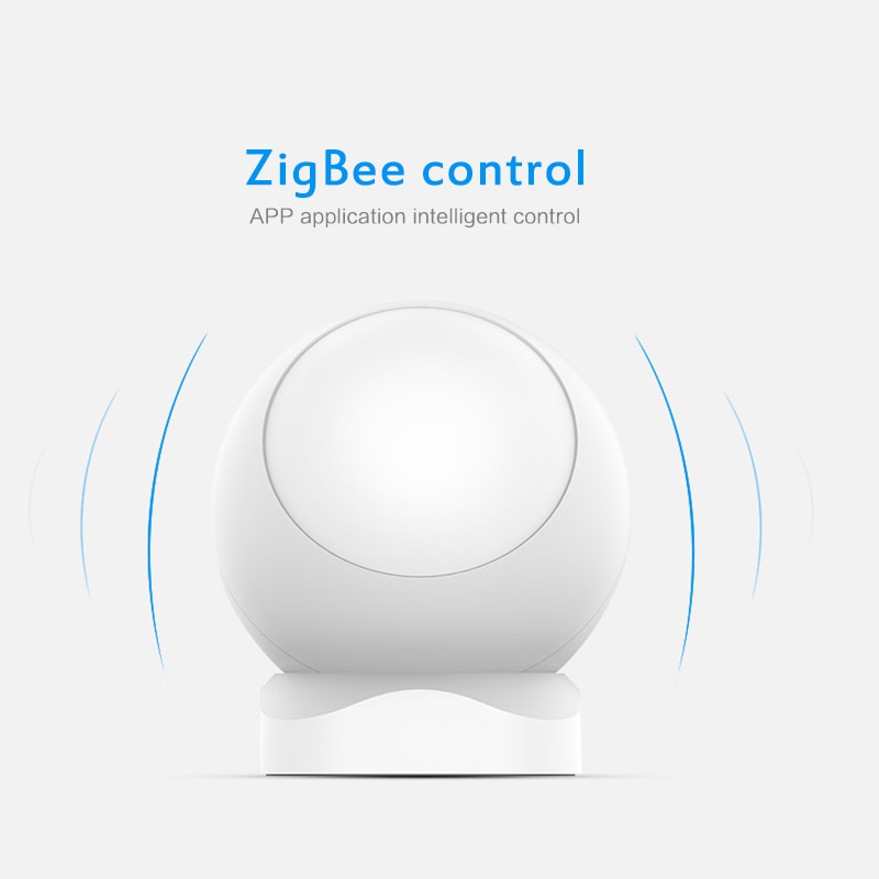 Tuya ZigBee Smart PIR Motion Sensor Built In Battery Passive Infrared Detector Security Burglar Alarm Sensor PIR Motion Sensor