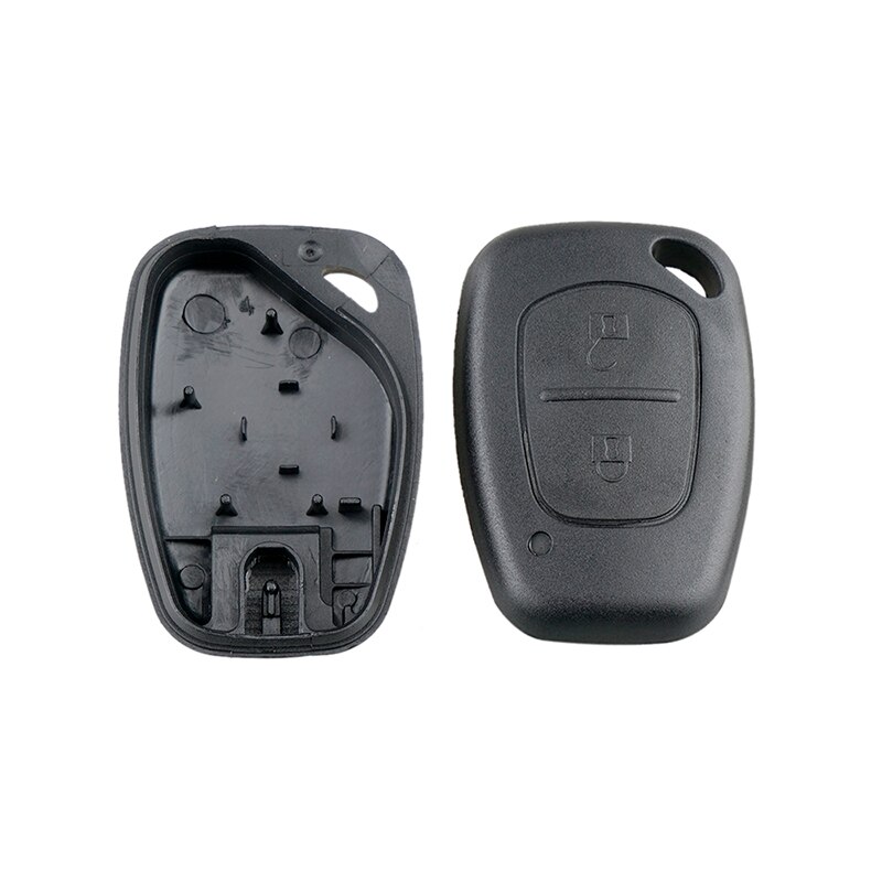 Bhkey 2 -painikkeinen kauko -ohjain auton avainkuoren suojus fob -kotelo opel opel vivaro renault movano trafic renault kangoo blank