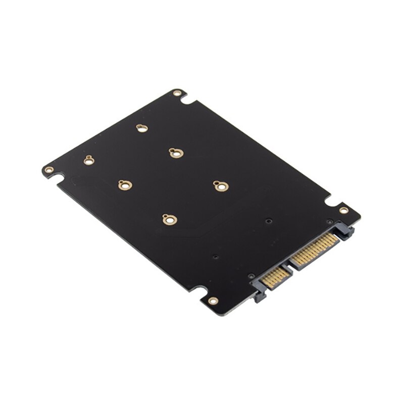SATA to MSATA SSD Adapter Card, SATA to MSATA NGFF Adapter Expansion Card for Laptop PC