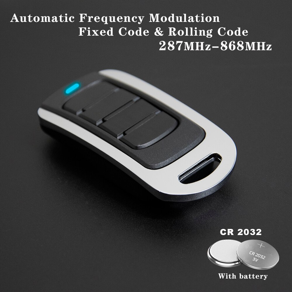 Compatible GIBIDI DOMINO AU1600 WOOD OPEN TMB 433-2 TMQ 433-2 Gate Opener 433.92MHz Fixed Rolling Code Remote Garage