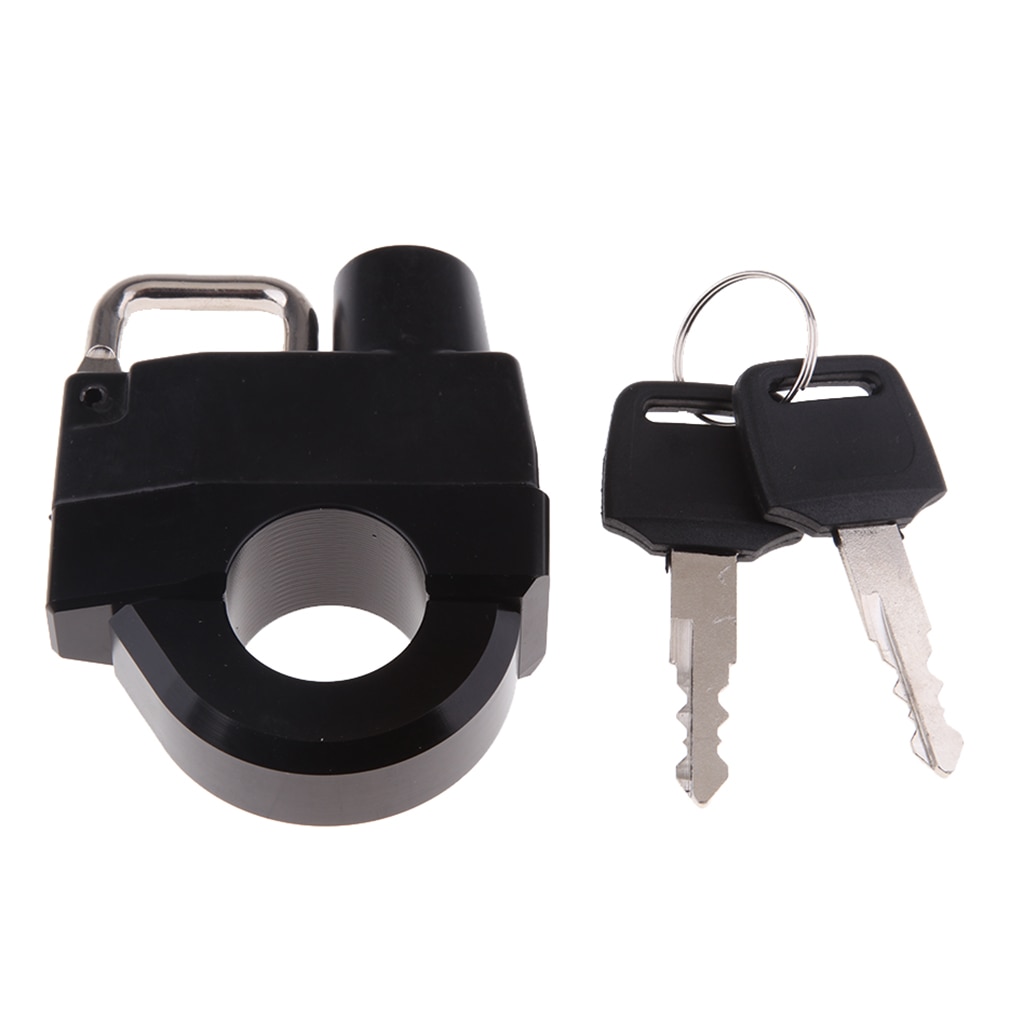 25mm Handlebars Helmet Lock w/ 2 Keys for YAMAHA XVS 1100 Drag Star 1999-03