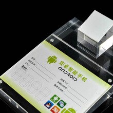 Solid Acrylic Cell Phone Display Stand for Mobile Retail Holder Support