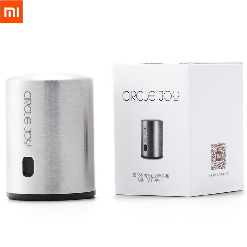 Xiaomi Cirkel 4in1 Vreugde Automatische Rode Wijn Flesopener Ronde Wijn Stop Rvs Elektrische Kurkentrekker /Snelle Decanter