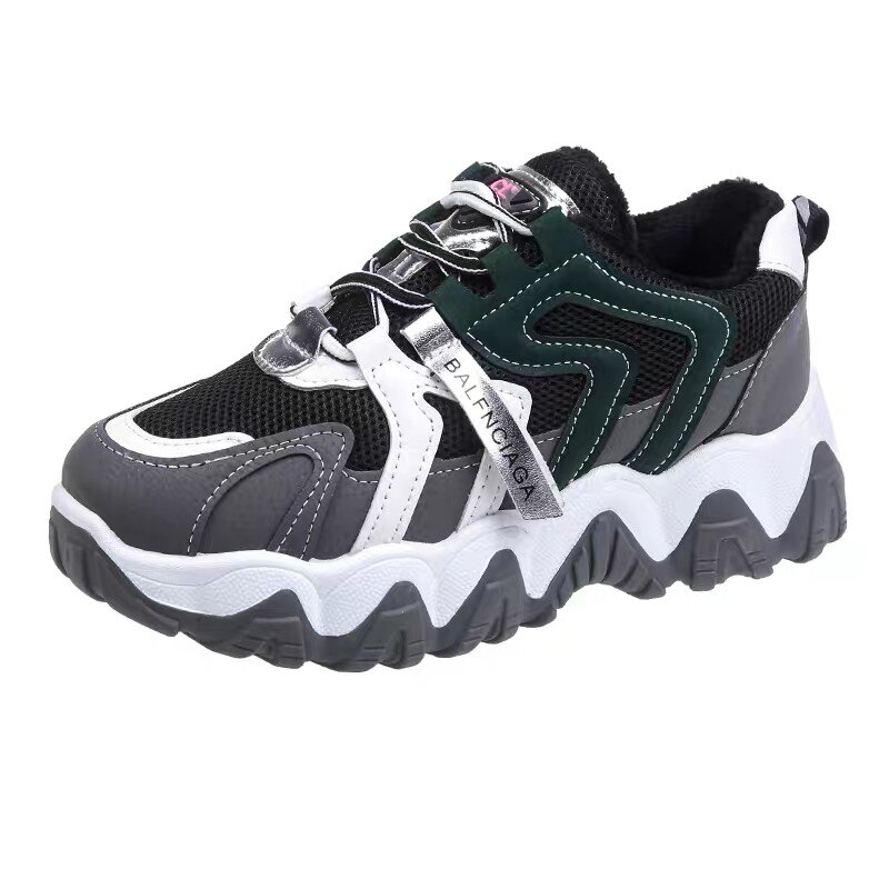 DREAM PAIRS Vrouwen Platform Chunky Lichtgewicht Comfortabele