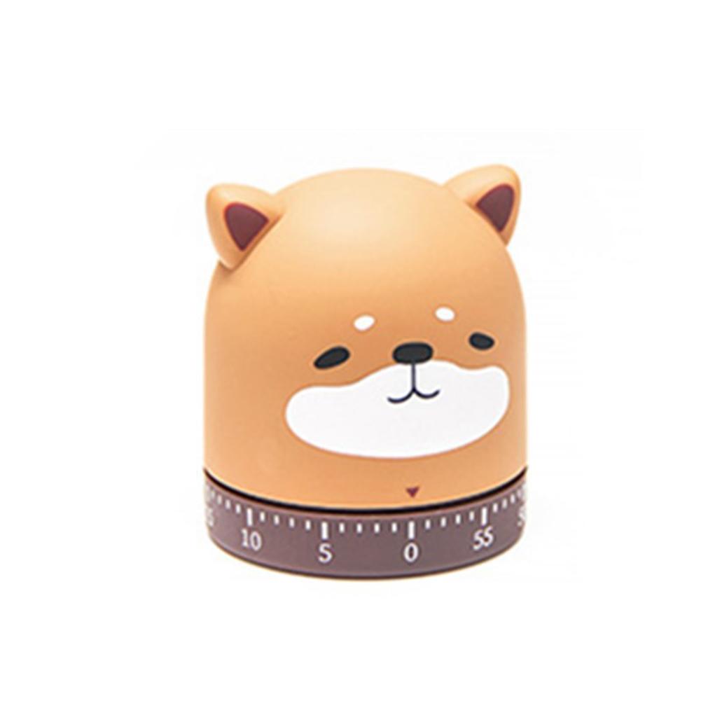 360 Degree Rotating Cat And Dog Time Timer Mechanical Winding 60 Minutes Timer Indoor And Outdoor Universal Timer: Shiba Inu