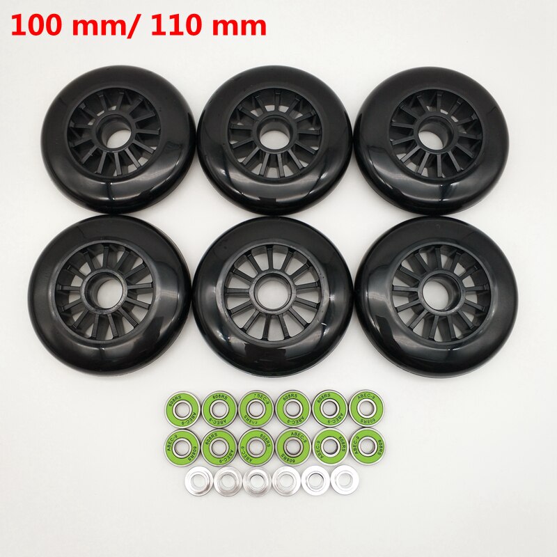 Rueda de patines de velocidad, , 110mm, 85A, alta respuesta, alta duración, 110x24mm