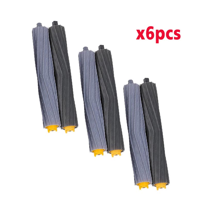 Accessoires Kits remplacement pour iRobot Roomba 800 900 série 870 880 890 960 980 aspirateur côté brosse filtre extracteur: 6pcs