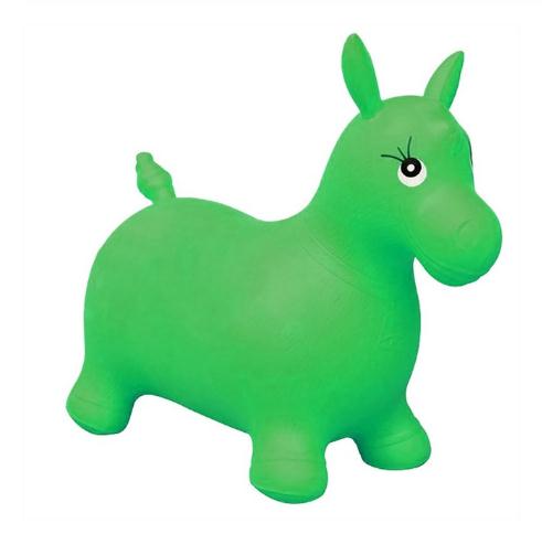 Kids Animal Bouncy Paard Hopper Speelgoed Springkussen Springen Paardrijden Dier Speelgoed Baby Spelen Outdoor/Indoor Speelgoed Hand pomp: Light Green