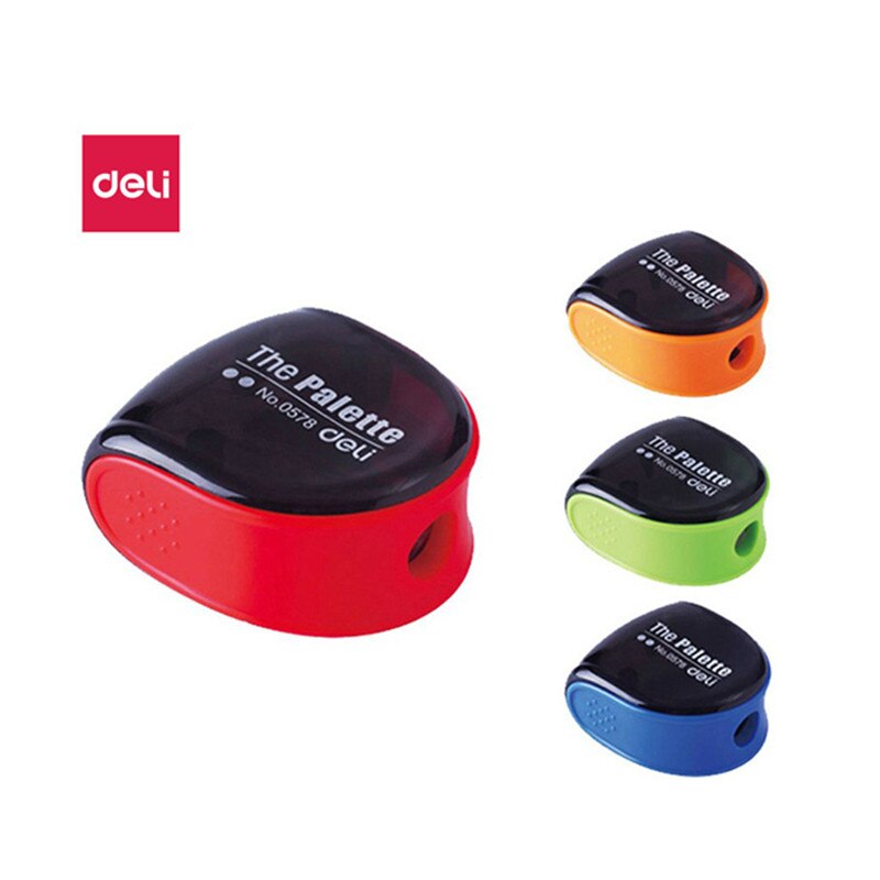 Deli mini pen sharpener student cartoon pencil sharpener Student office supplies